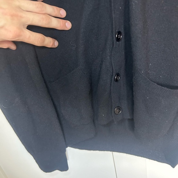 Vintage Robe di Kappa 100% lambswool button up cardigan - Picture 7 of 9